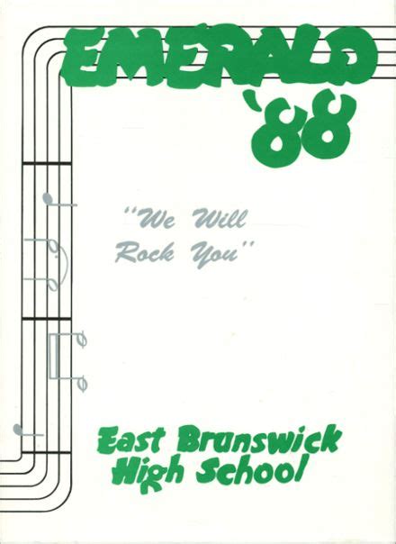 1988 East Brunswick High School Yearbook Online, East Brunswick NJ - Classmates