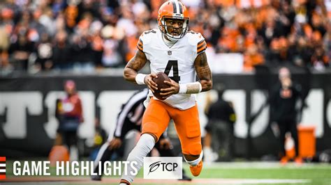 Game Highlights: Browns vs. Bengals