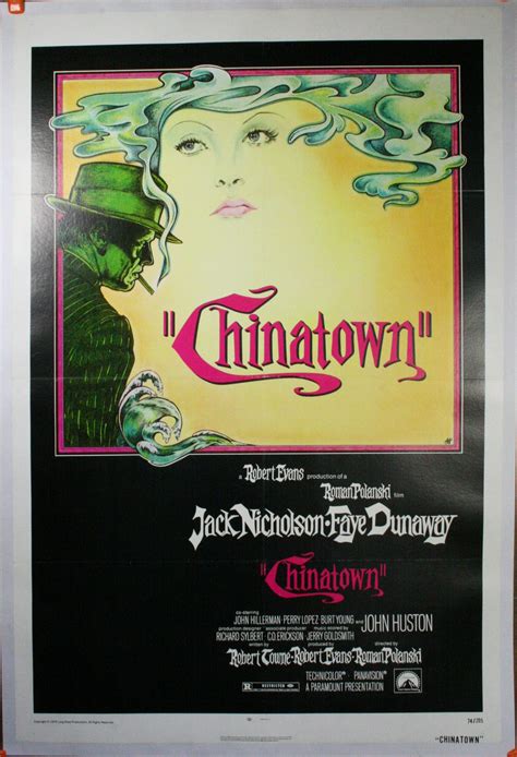 CHINATOWN MOVIE POSTER - Original Vintage Movie Posters