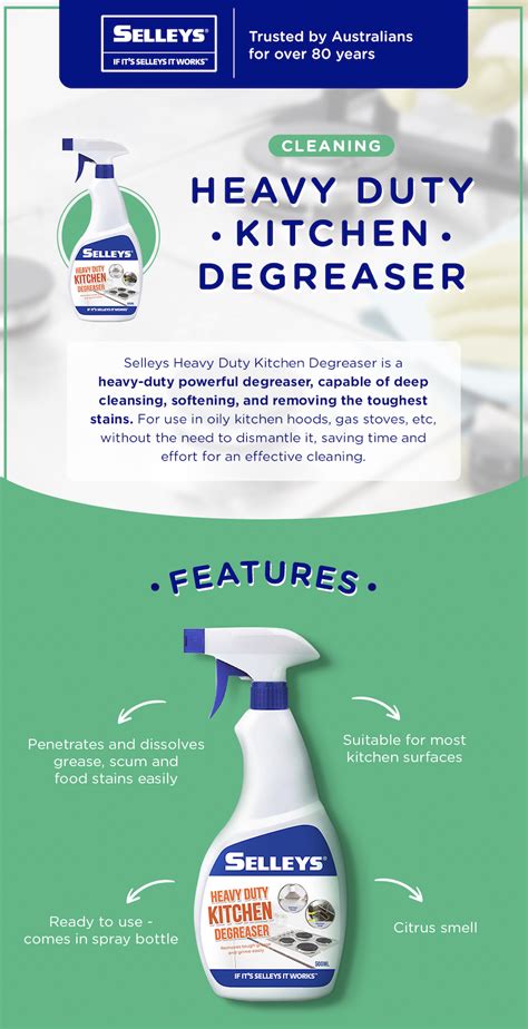 Buy Heavy Duty Kitchen Degreaser Online at Selleys Singapore