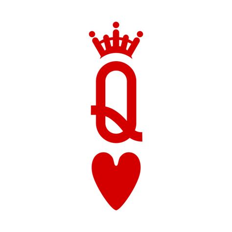 Queen Of The Heart - Queen Of Hearts - T-Shirt | TeePublic