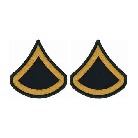 US Army Private First Class Insignia Pair | Keep Shooting