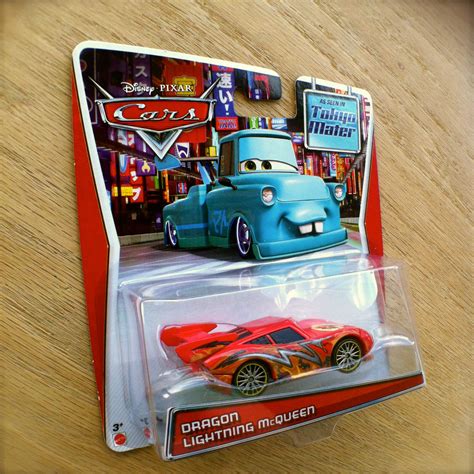 Disney World of Cars TOON DRAGON LIGHTNING McQUEEN TOKYO MATER Tall ...