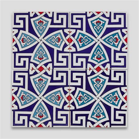 GC58 Handmade Turkish Ceramic Tile | Otto Tiles & Design - Encaustic ...