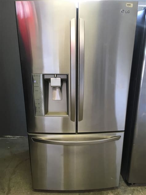 LG Stainless Steel 36 Inch French Door Fridge - Appliance Max