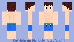 Beach series: Beach Boy Minecraft Skin