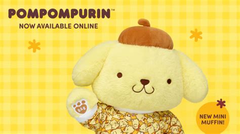 Sanrio Pompompurin and Muffin Plush Appear at Build-a-Bear - Siliconer