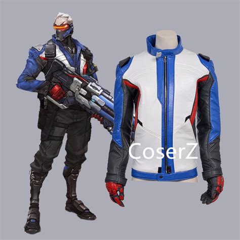 Game Overwatch Soldier 76 Costume Soldier 76 Jacket – Coserz