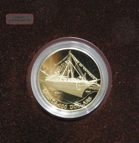 Canada $100 Dollars Gold Coin Empress 1991 Proof