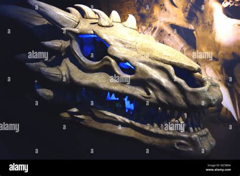 Large Targaryen Dragon Skulls on Display in the Game of Thrones ...