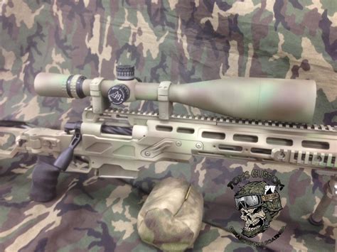 Special Camo Sniper Rifle With Scope - Toms Custom Guns