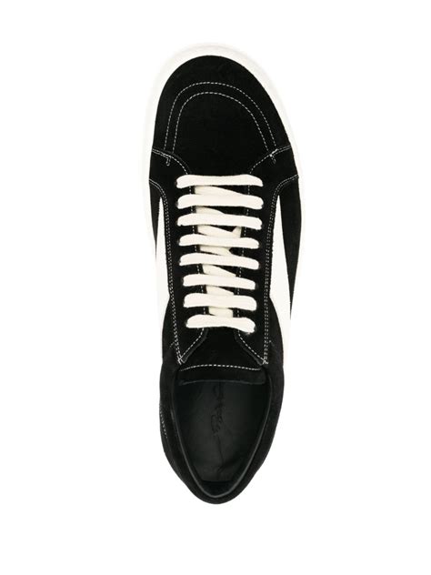 Rick Owens Black Vintage Sneakers | ModeSens