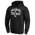 Men's Black San Francisco 49ers Faithful To The Bay Pullover Hoodie