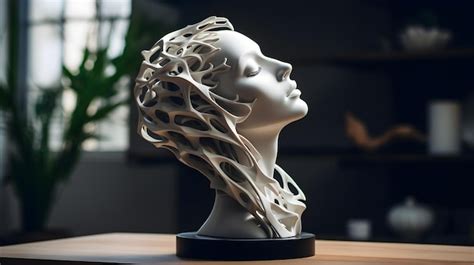 Premium AI Image | 3D printing process crafting intricate and unique ...