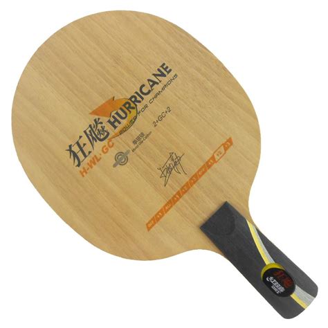 Original DHS Hurricane H-WL-GC Table Tennis Blade for PingPong Racket Penhold short handle CS ...