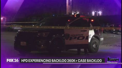 Houston Police Department experiencing backlog | FOX 26 Houston