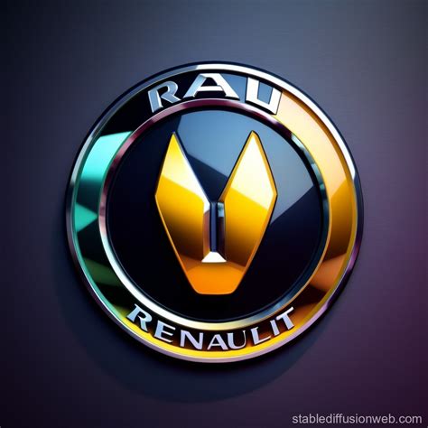 Renault Logo Animation with HDR Colors | Stable Diffusion Online