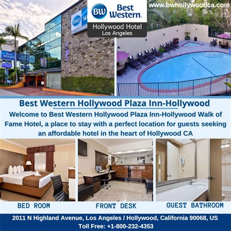 Best Western Hollywood Plaza Inn | Best western hotel, Los angeles ...