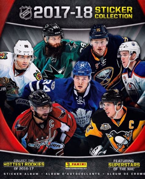 2017-2018 NHL Hockey Sticker Album | www.toysonfire.ca