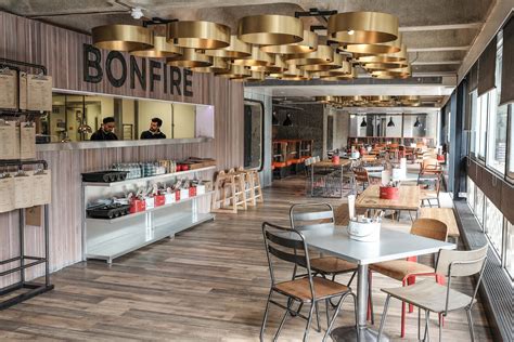 Bonfire Restaurant @ The Barbican Centre. Designed by Catering Design Group | Bar design ...