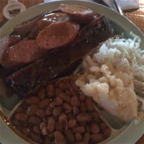 The Salt Lick BBQ - Round Rock, TX, United States. BBQ Plate!