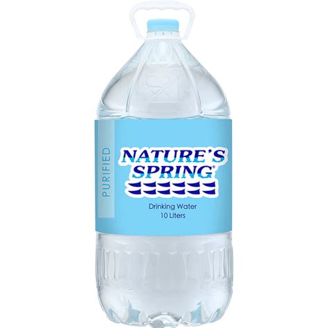 Nature's Spring Drinking Water | 10L | Water | Walter Mart