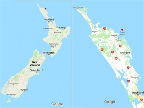 Map-Bay of Islands-Paihia | Janet Davis Explores Colour