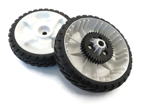 Set of 2 OEM Toro Lawnmower Rear drive Personal pace Wheels 8" 115-4695 Yard, Garden & Outdoor ...