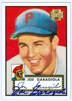 Joe Garagiola autographed Baseball Card (Pittsburgh Pirates) 2001 Topps Archives #227