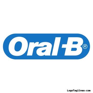 Oral-B Logo and Tagline - Slogan - Owner