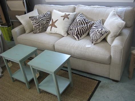 Modern Sofa in Natural Linen | Posh Living's Modern Sofa, ta… | Flickr