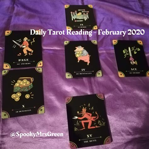 Daily Tarot Reading | SpookyMrsGreen