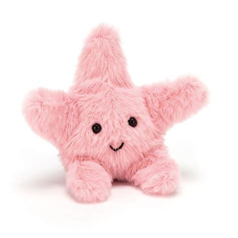 a pink teddy bear with a smiling face