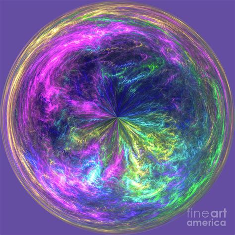 Candy Color Chaos Orb Digital Art by Elisabeth Lucas | Fine Art America