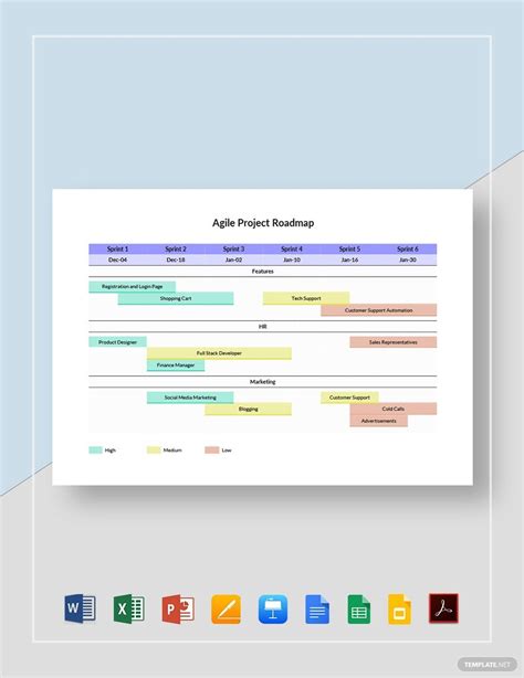 Agile Project Plan Template Word