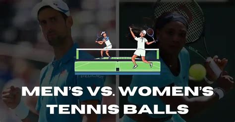 Men's vs. Women's Tennis Balls