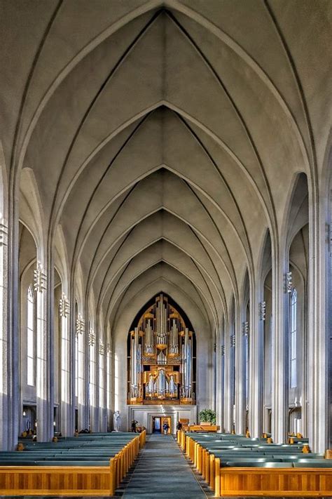 Hallgrimskirkja Interior Church Interior, Cathedral Church, Synagogue, Place Of Worship ...