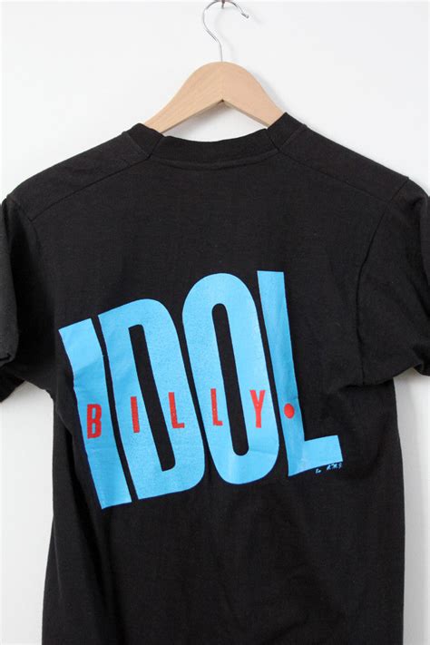 vintage Billy Idol tee, 1983 Rebel Yell – 86 Vintage