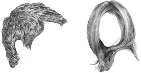 How to Draw Realistic Hair: Easiest Way! | RapidFireArt