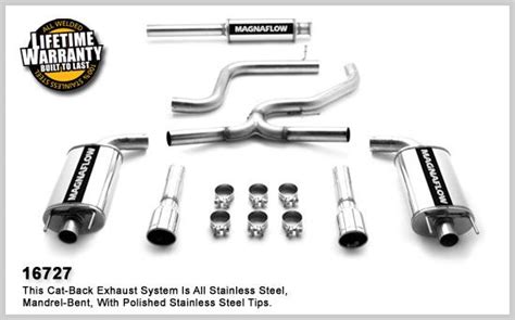 2006-2007 Chevrolet Impala SS MagnaFlow Cat Back Exhaust System - 16727