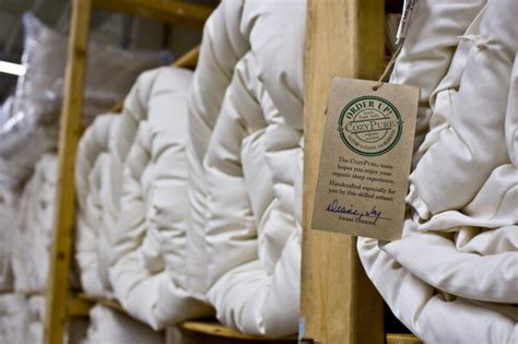 Dust mite resistant chemical-free 100% wool inside certified organic cotton fabric by CozyPure