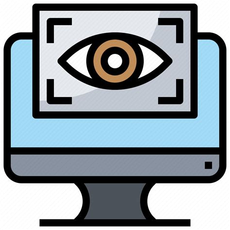 Computer, eye, ui, virtual, vision, visual, vr icon - Download on Iconfinder