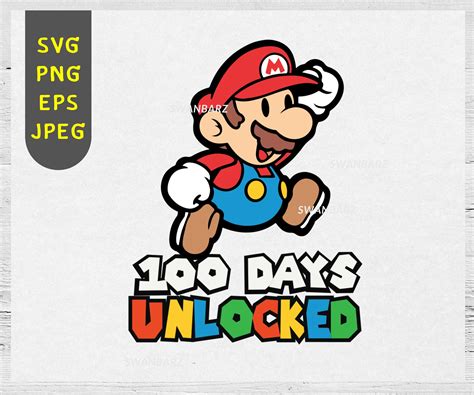 100 Days Unlocked100 Days School SVG PNG - Etsy Australia