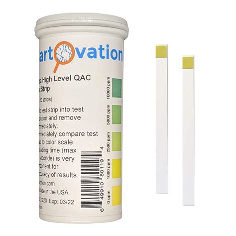 Buy Very High Level Quaternary Ammonium QAC, Multi Quat Sanitizer Test ...