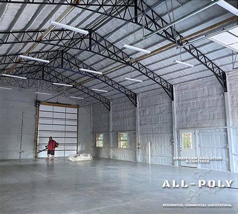 Metal Building Spray Foam Insulation | SPF Installers in Alabama