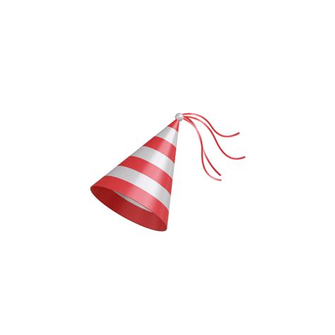 3D Birthday Hat Object 10175827 PNG