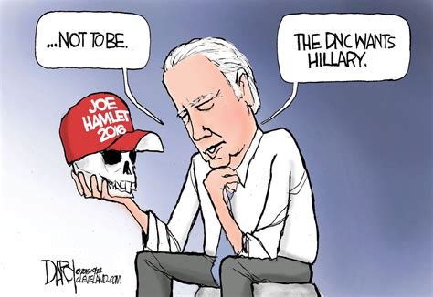 Biden reluctantly clears path for Hillary Clinton: Darcy cartoon - cleveland.com