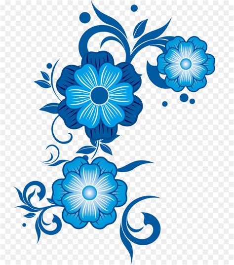 blue flower png 20 free Cliparts | Download images on Clipground 2024