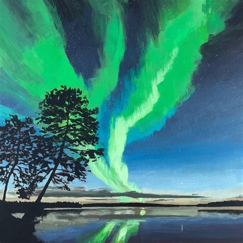 Northern Lights — Jim Musil Painter