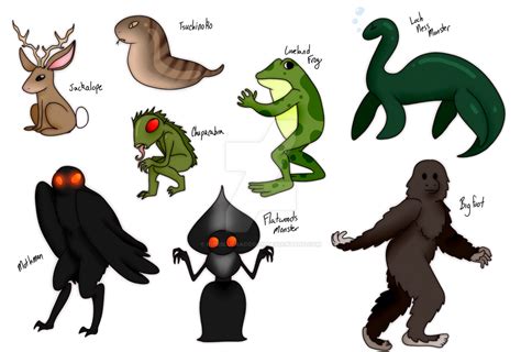 Cryptids by RubiBlueRaccoon on DeviantArt